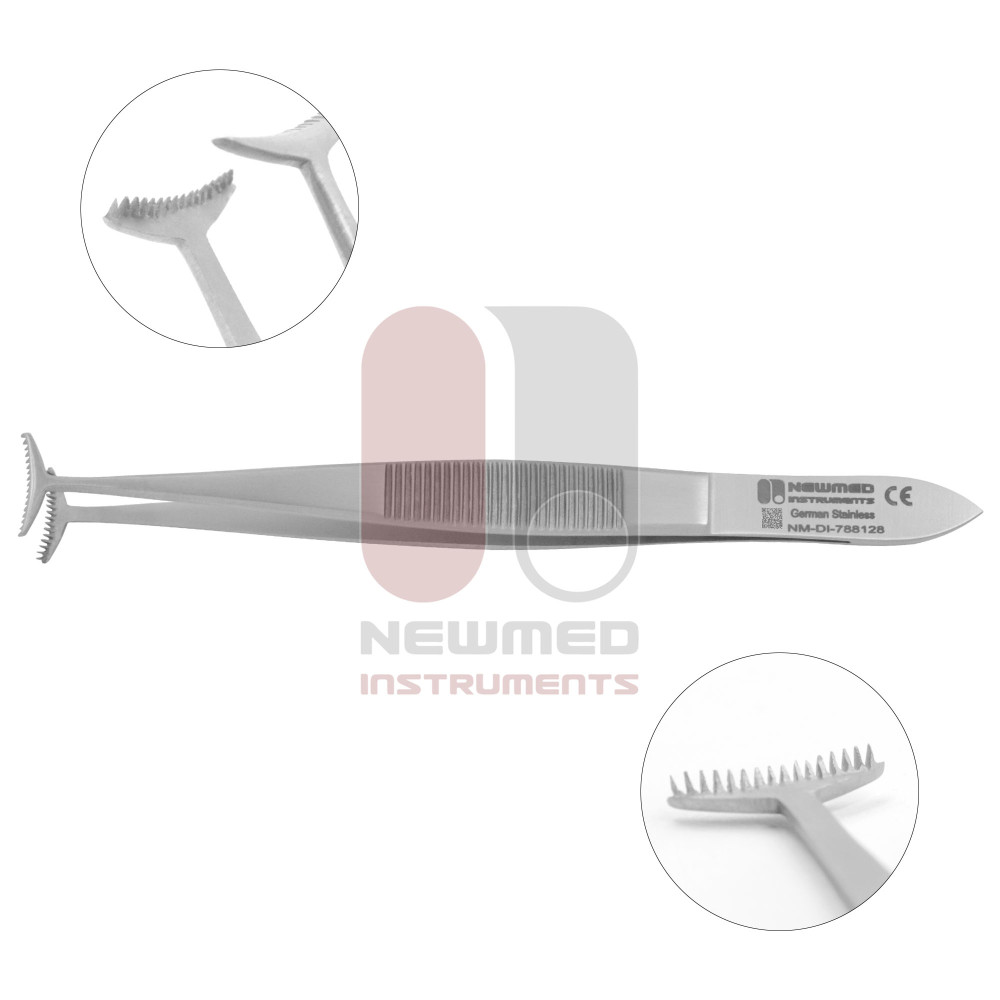 Converse Green Eye Fixation Forceps | New Med Instruments
